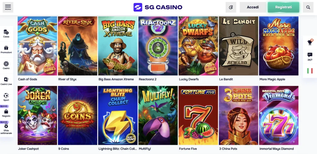 SGCasino Slot